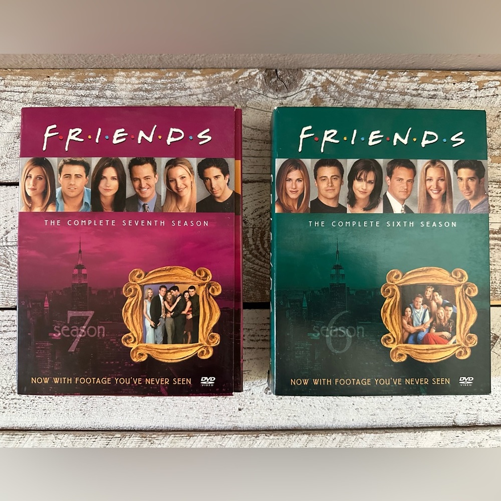 Friends DVD sets - complete 6th & 7th seasons!